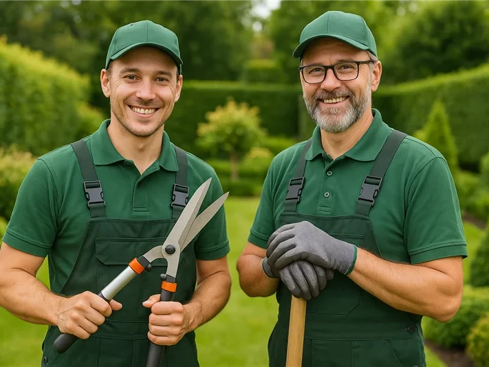 Unser Expertenteam - Meisterbetrieb für Gartenbau Hamburg Gartenprofi Hamburg Team - 25 zertifizierte Garten- und Landschaftsbauer im Einsatz